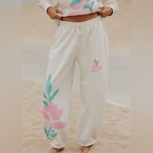 Anthropologie Daily Practice Printed Jogger Sweatpants Size XL